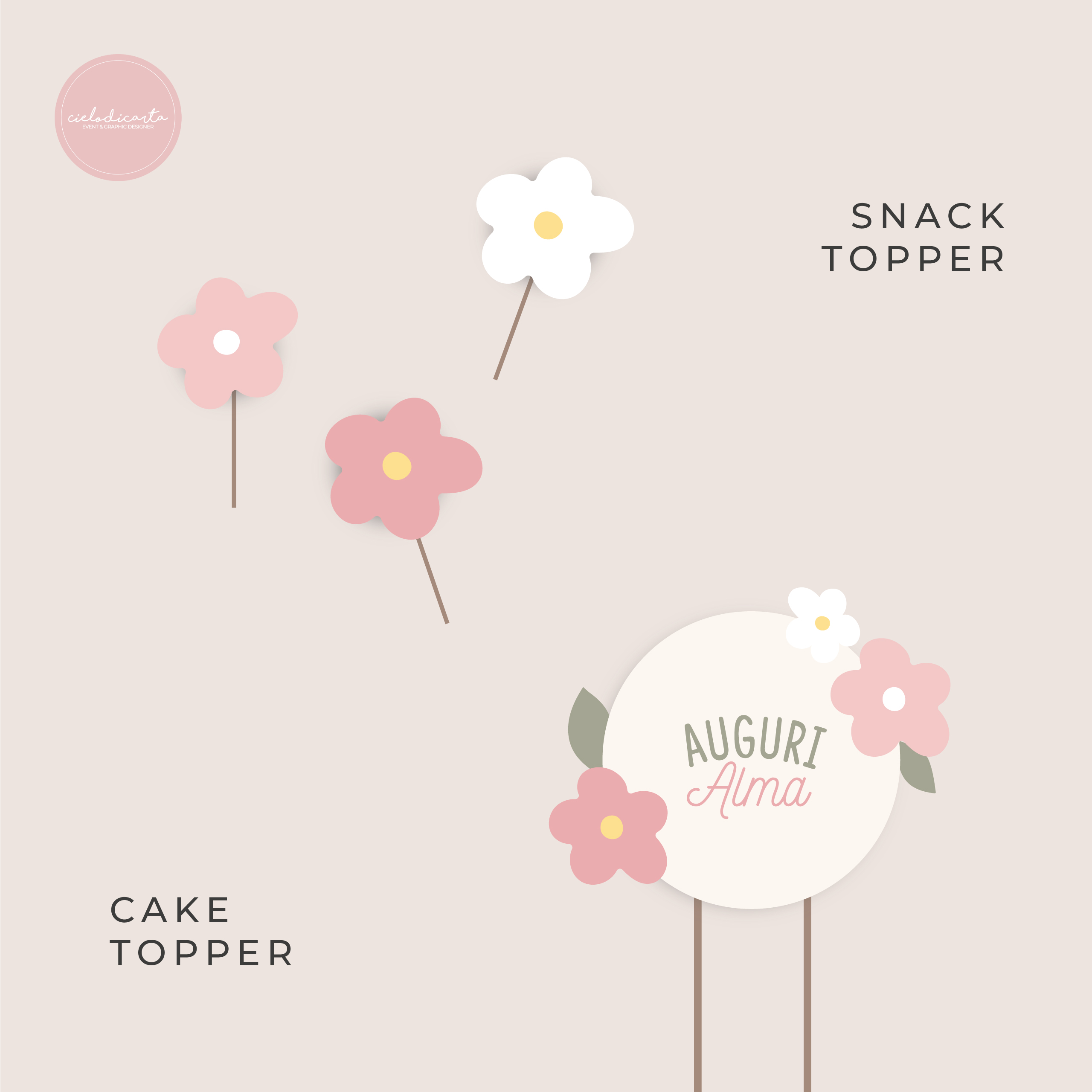 Party kit "Flowers shop" - immagine 6