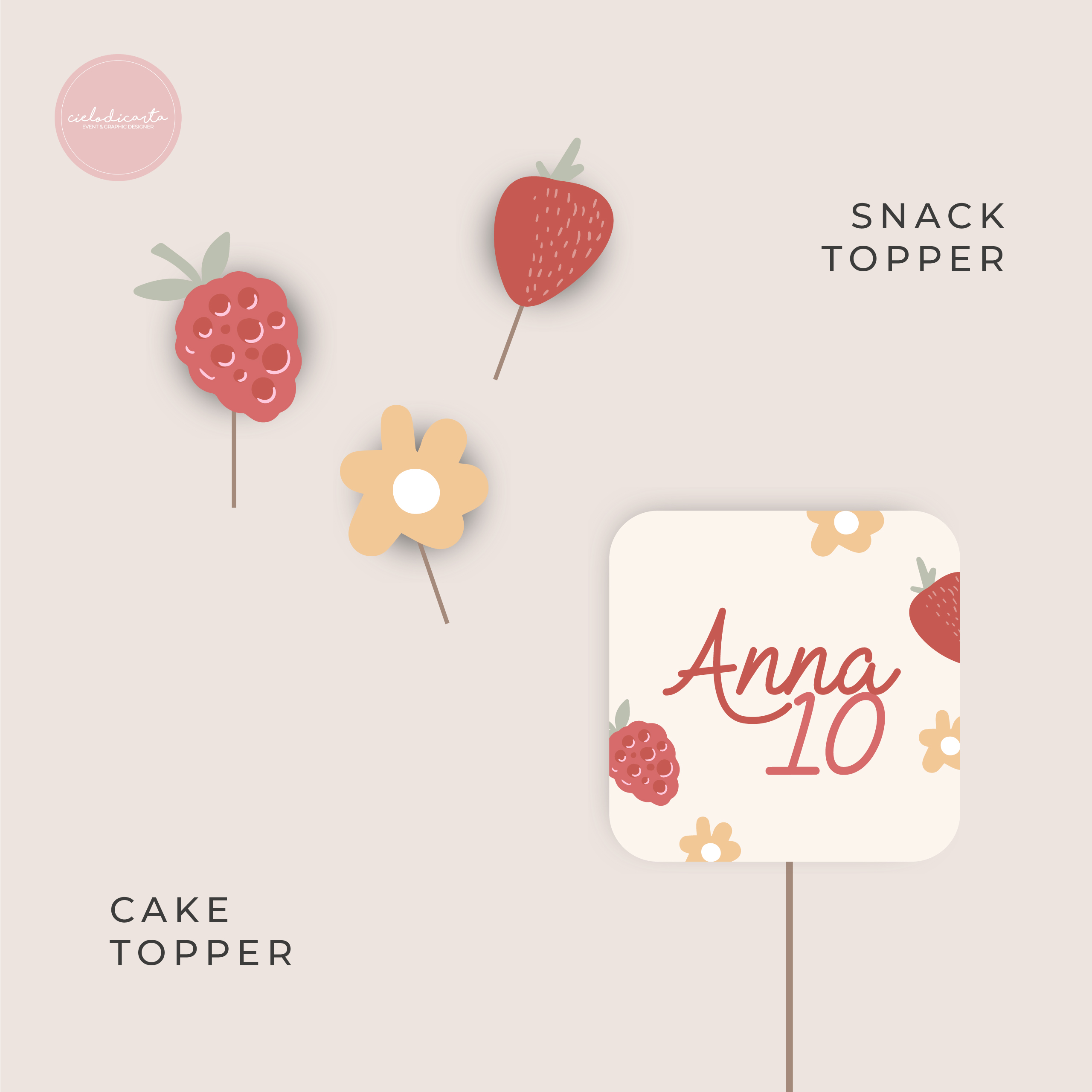 Party kit "Fruity" - immagine 6