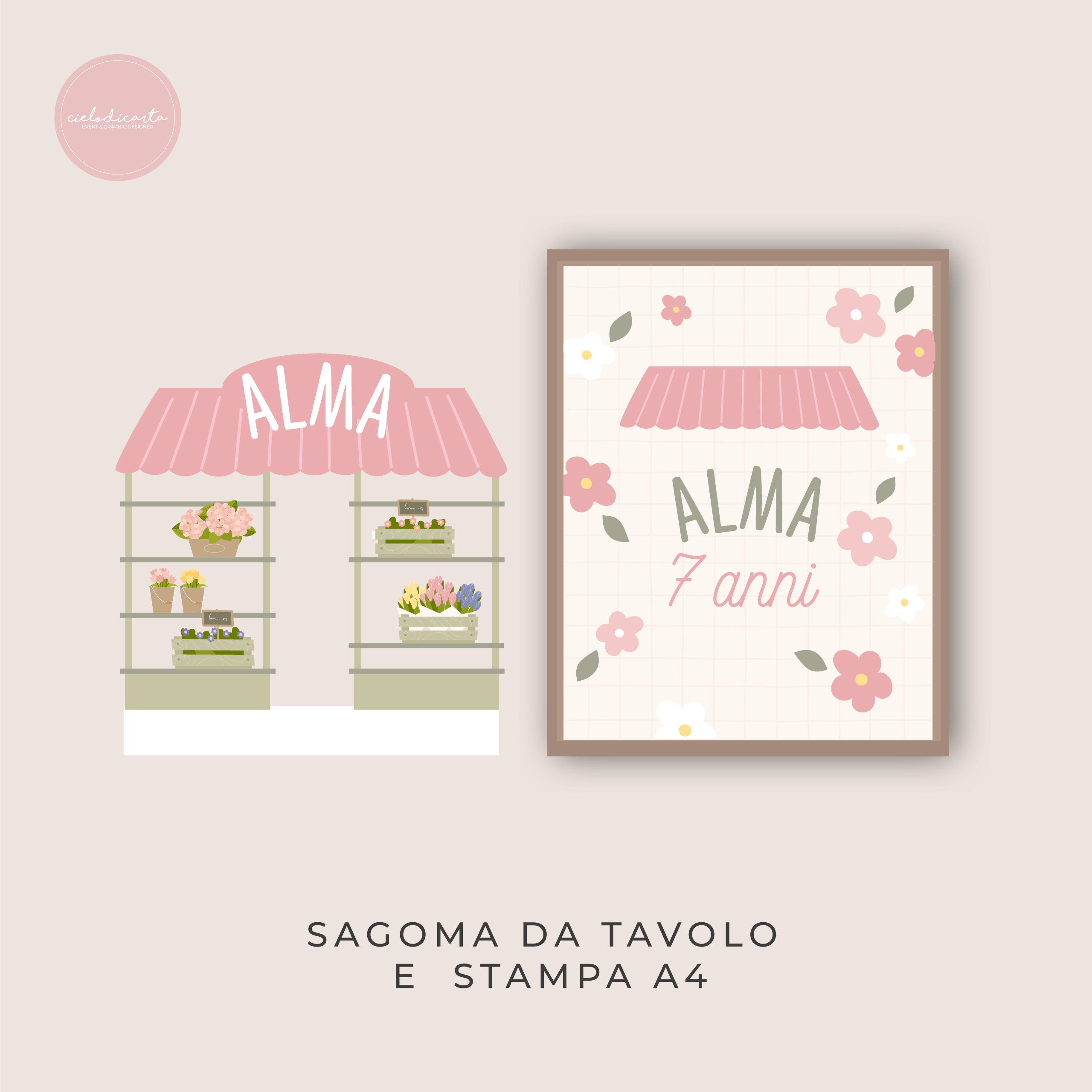 Party kit "Flowers shop" - immagine 5