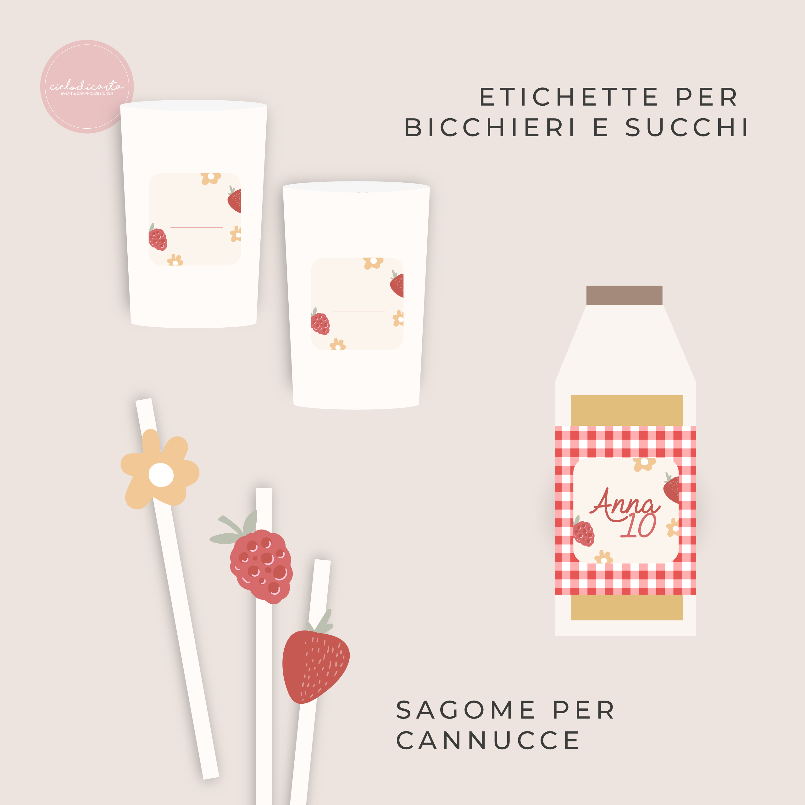 Party kit "Fruity" - immagine 2