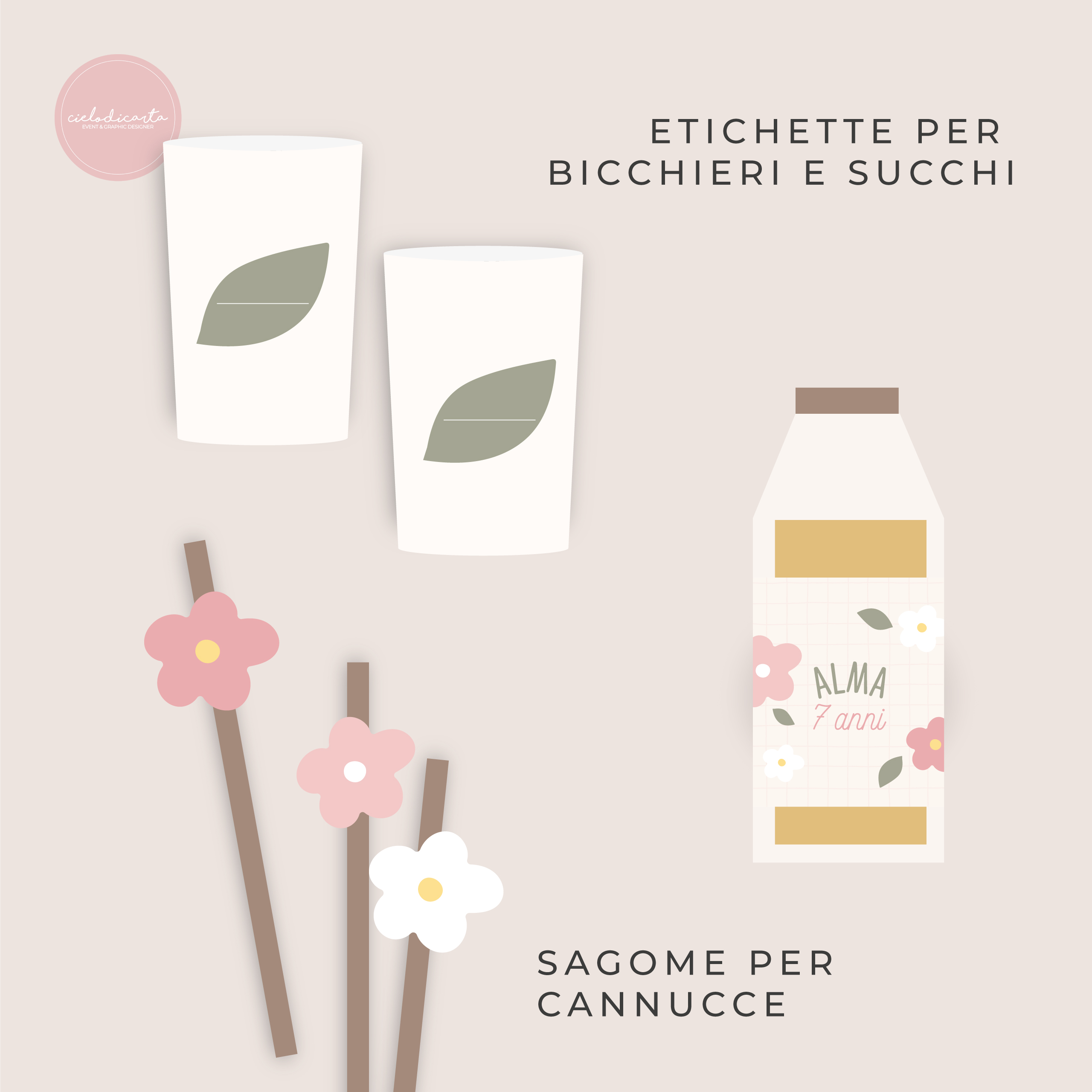 Party kit "Flowers shop" - immagine 4