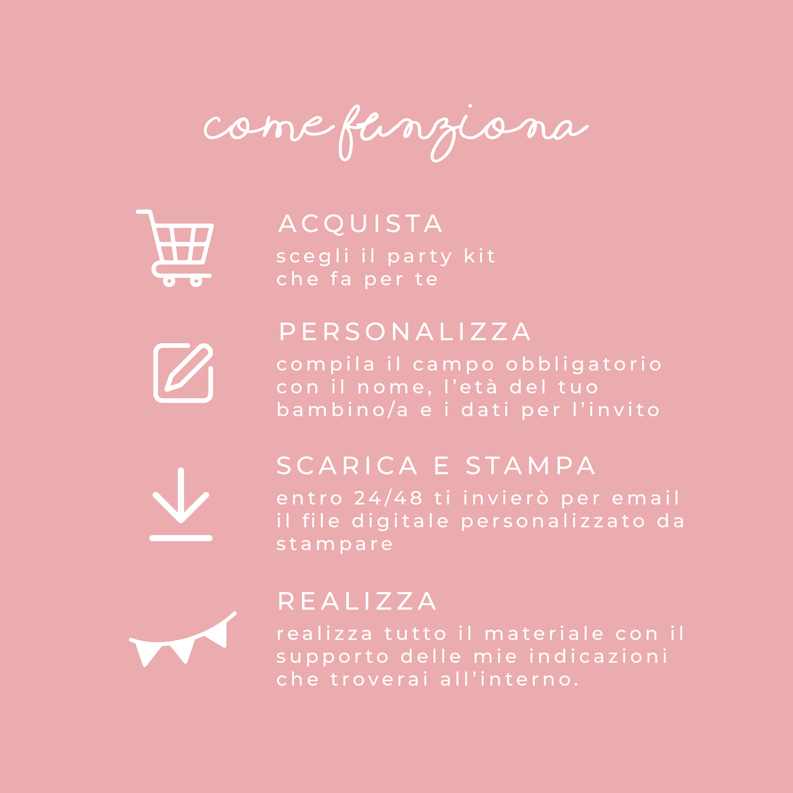 Party kit "Flowers shop" - immagine 7