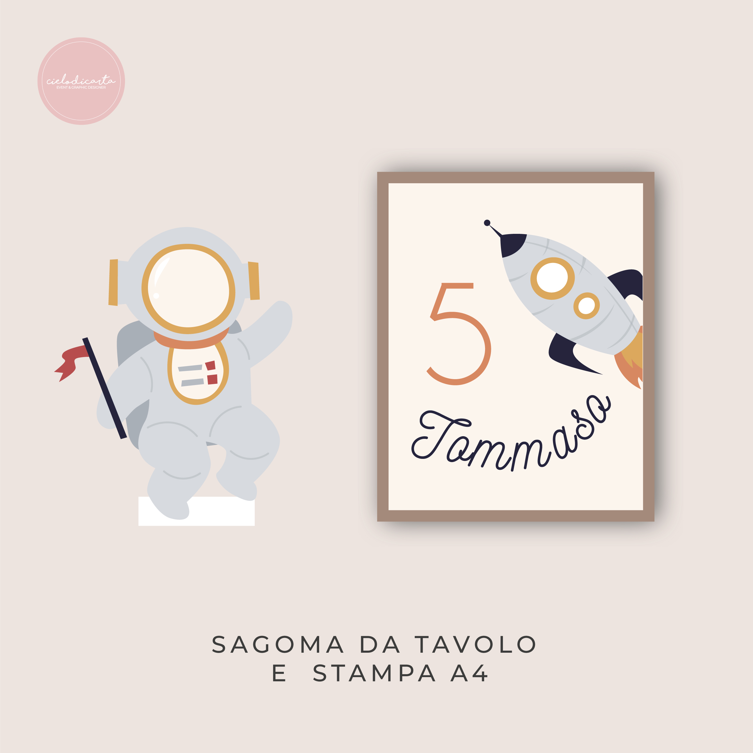 Party kit "Astronauti nello spazio" - immagine 5