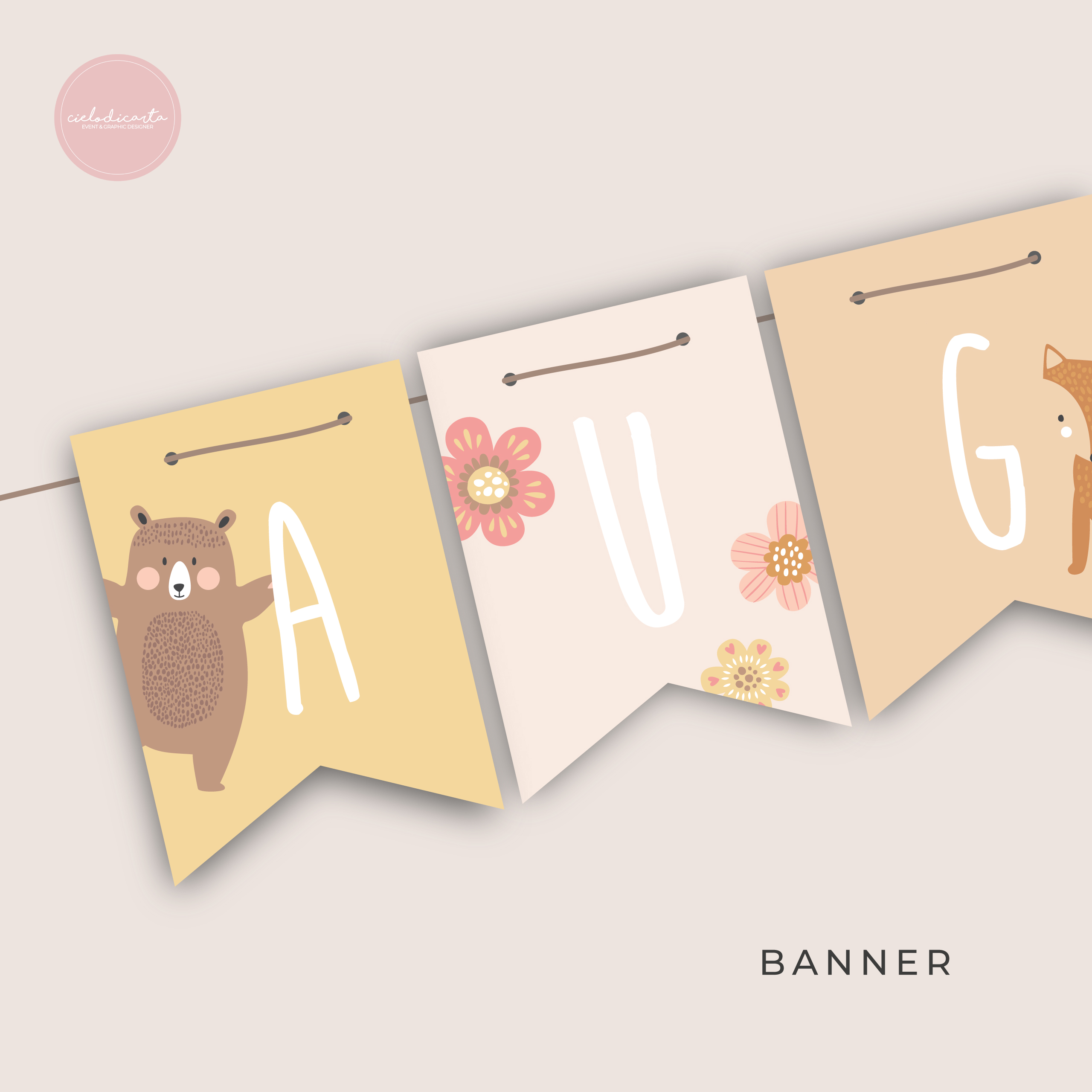 Party kit "Woodland" - immagine 2